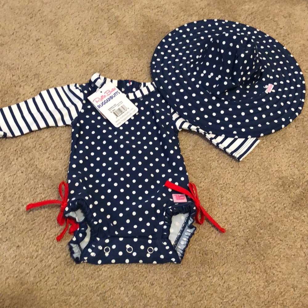 Brand new with tags Ruffle Butts swimsuit